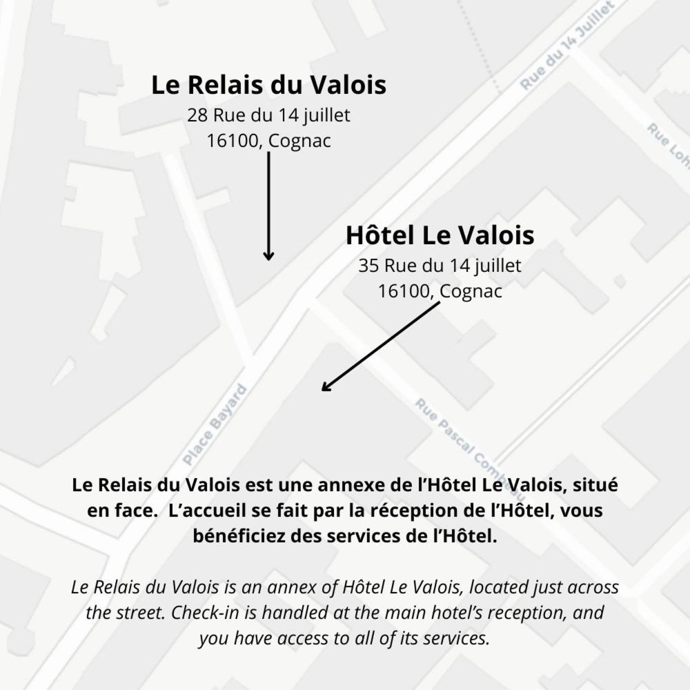 Le Relais Du Valois Cognac Centre酒店 外观 照片